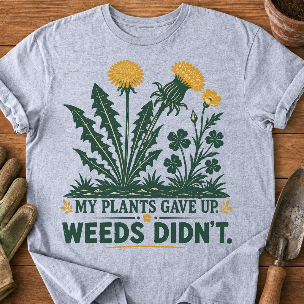 MY PLANTS GAVE UP