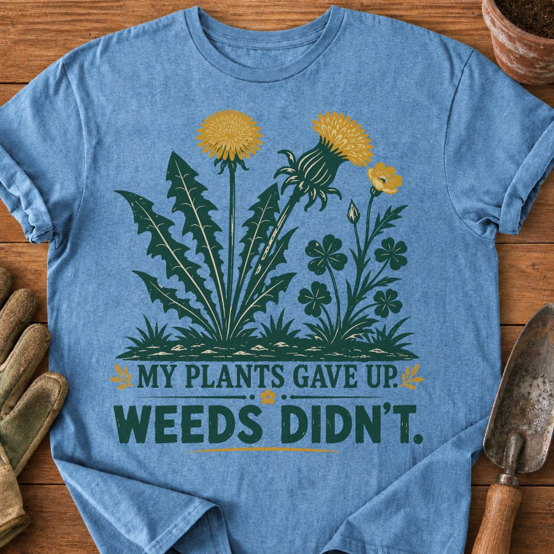 MY PLANTS GAVE UP