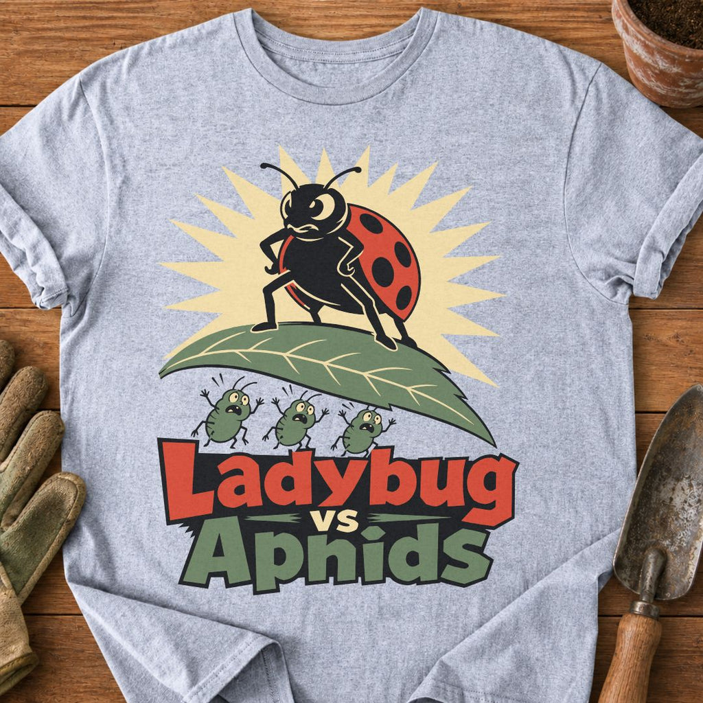 Ladybug vs Aphids