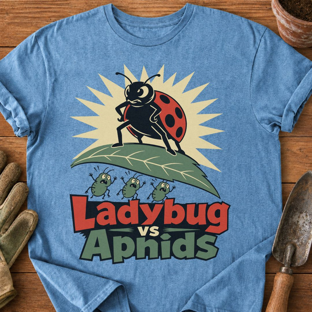 Ladybug vs Aphids