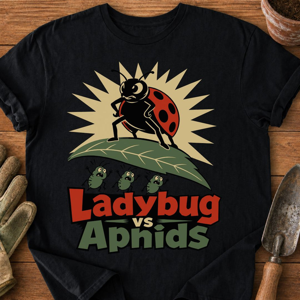 Ladybug vs Aphids