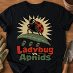 Ladybug vs Aphids