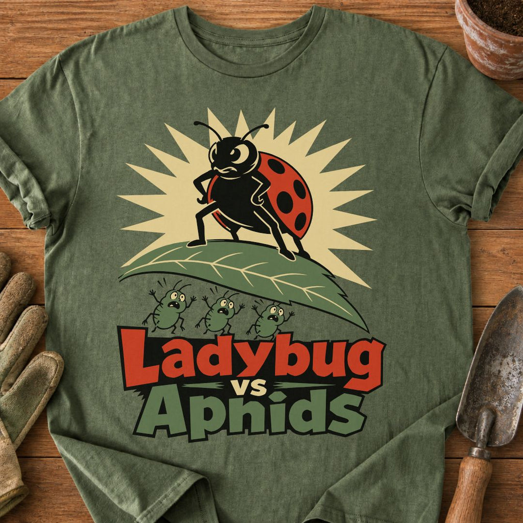 Ladybug vs Aphids