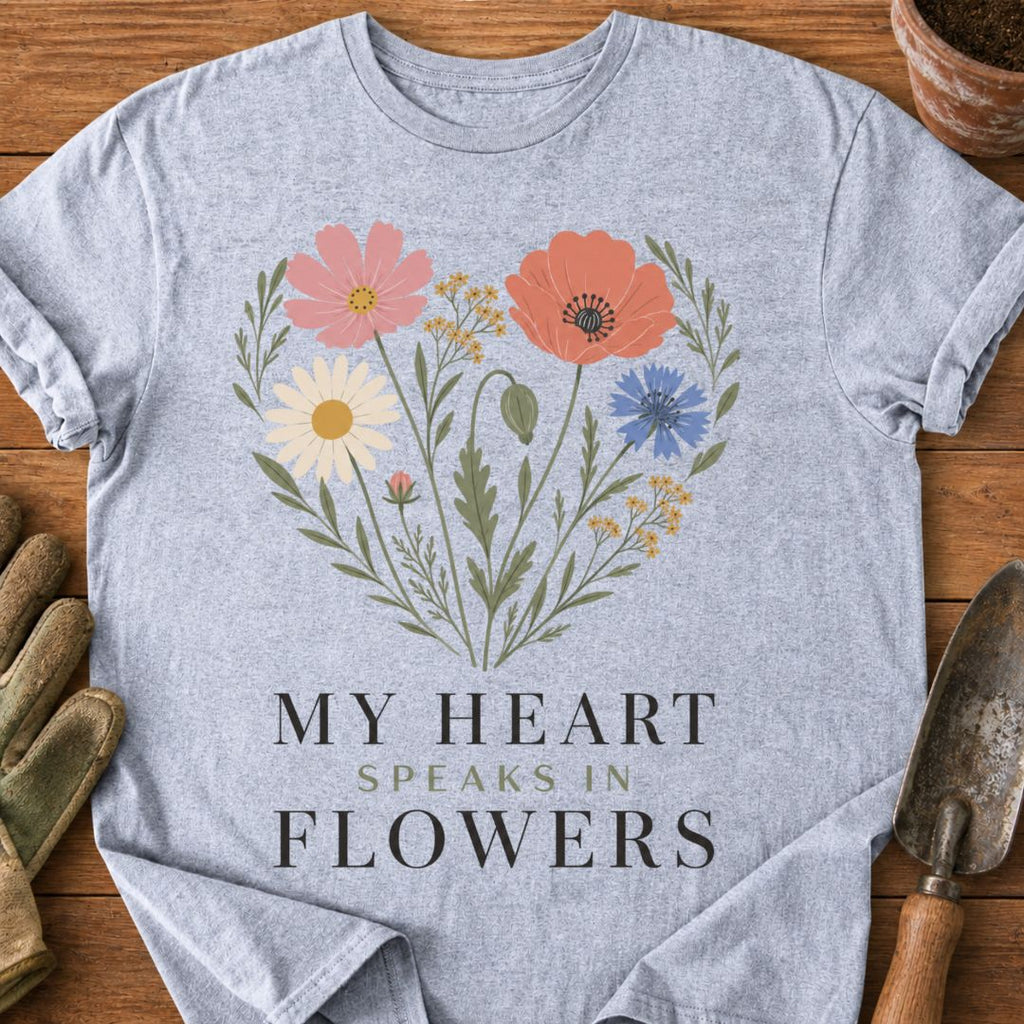 MY HEART SPEAKS IN FLOWERS