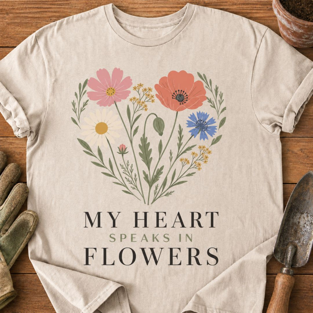 MY HEART SPEAKS IN FLOWERS