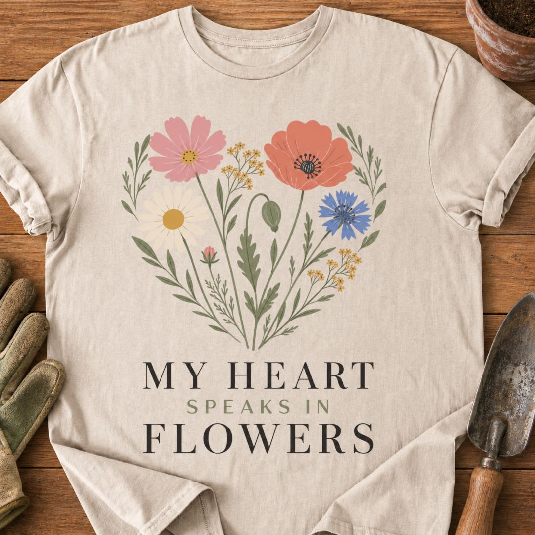 MY HEART SPEAKS IN FLOWERS