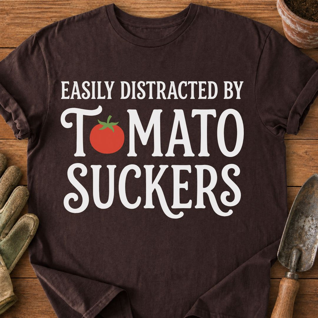Distracted By Tomato Suckers