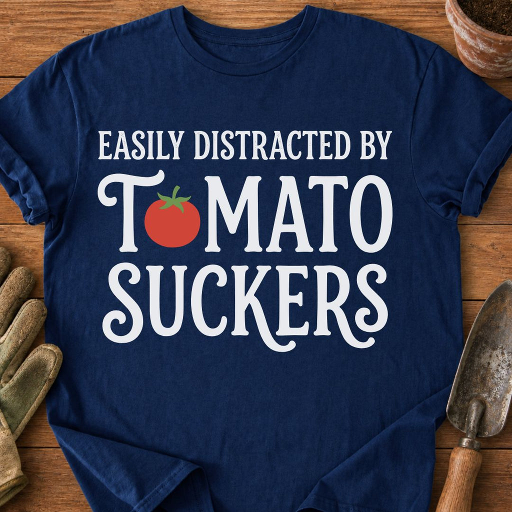 Distracted By Tomato Suckers