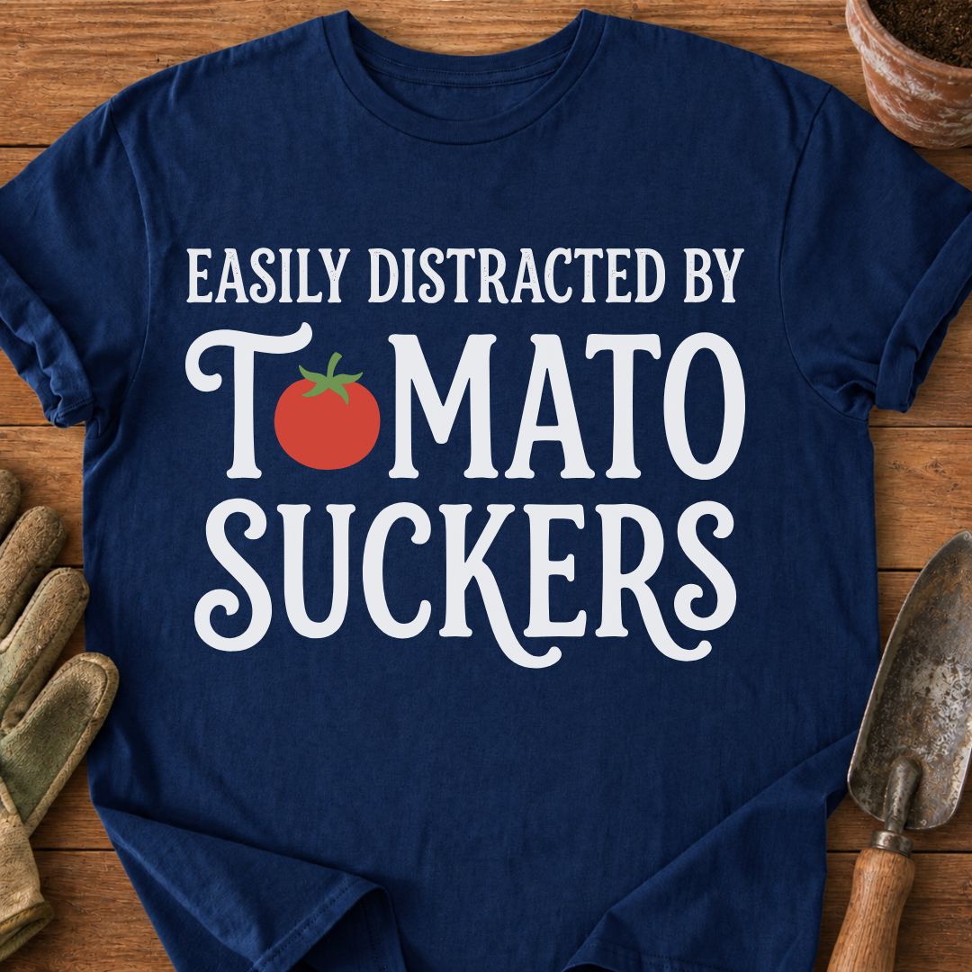 Distracted By Tomato Suckers