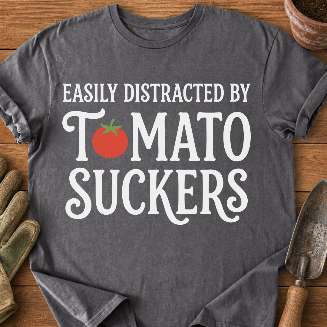 Distracted By Tomato Suckers