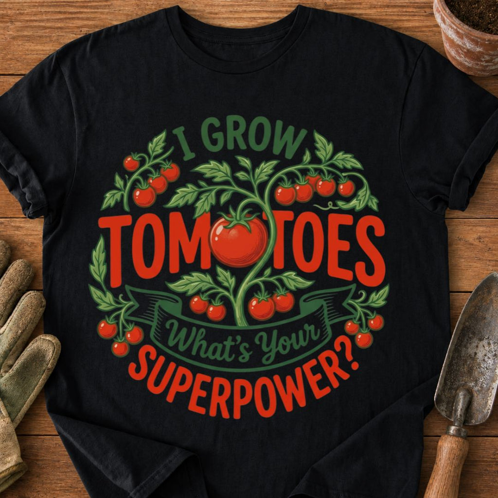 I GROW TOMATOES WHAT’S YOUR SUPERPOWER