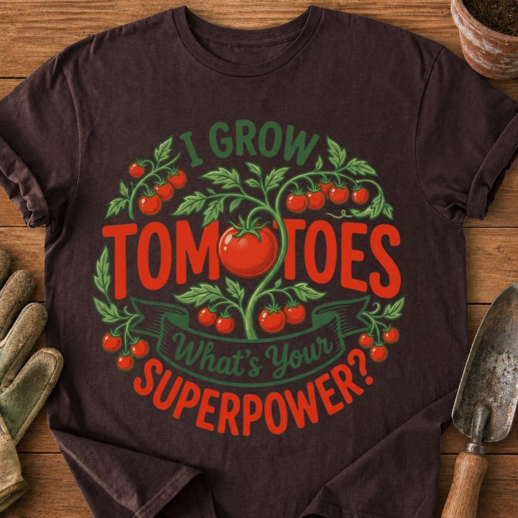 I GROW TOMATOES WHAT’S YOUR SUPERPOWER