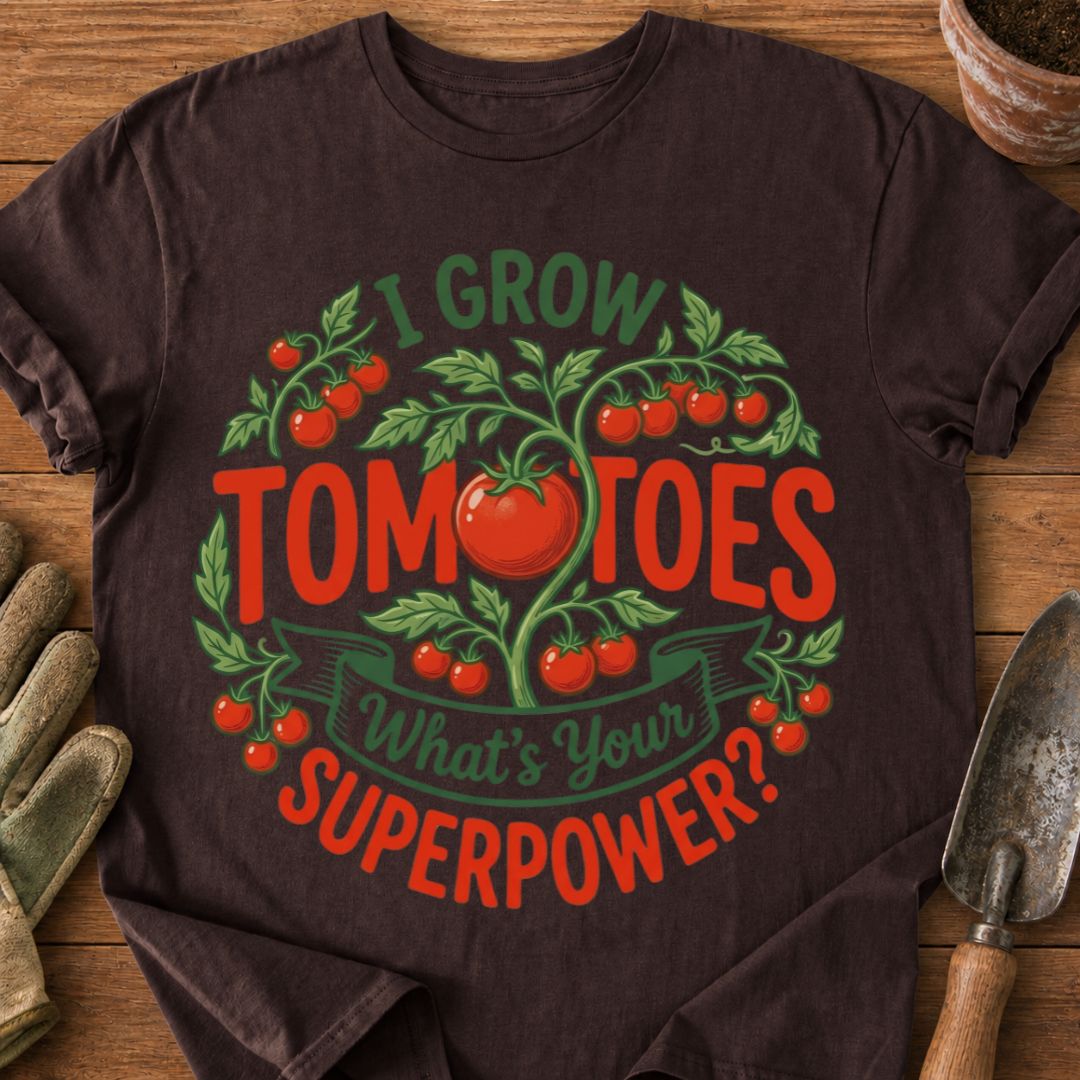 I GROW TOMATOES WHAT’S YOUR SUPERPOWER