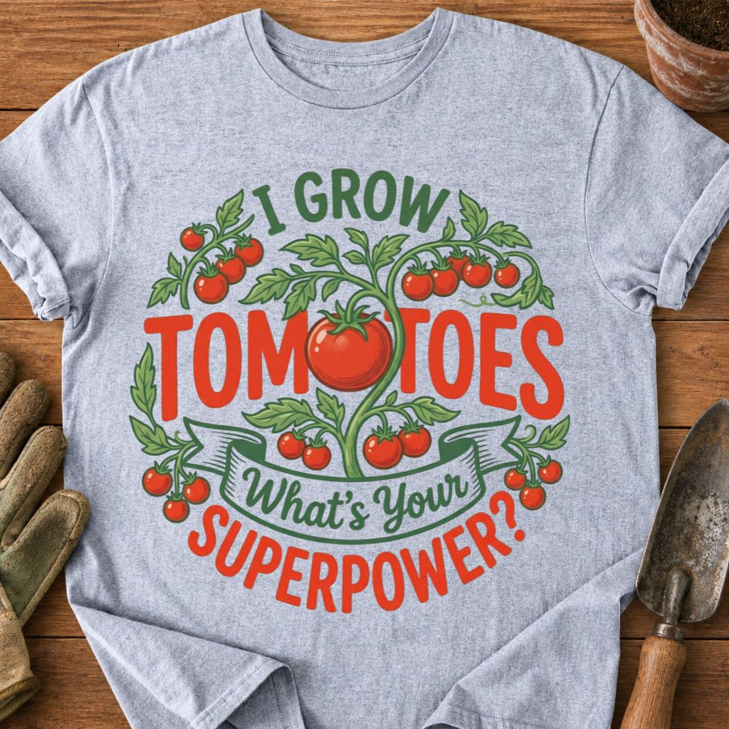 I GROW TOMATOES WHAT’S YOUR SUPERPOWER