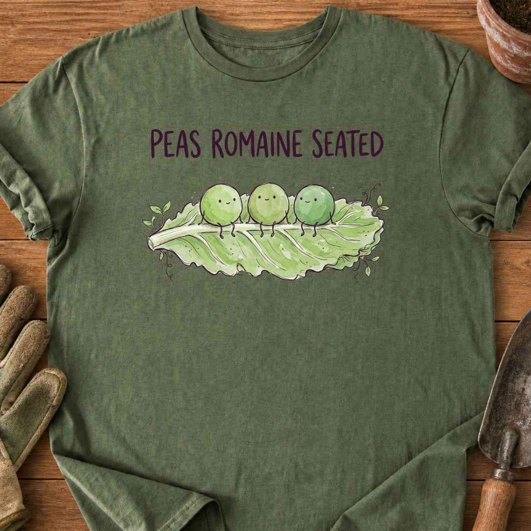 Peas Romaine Seated T-Shirt