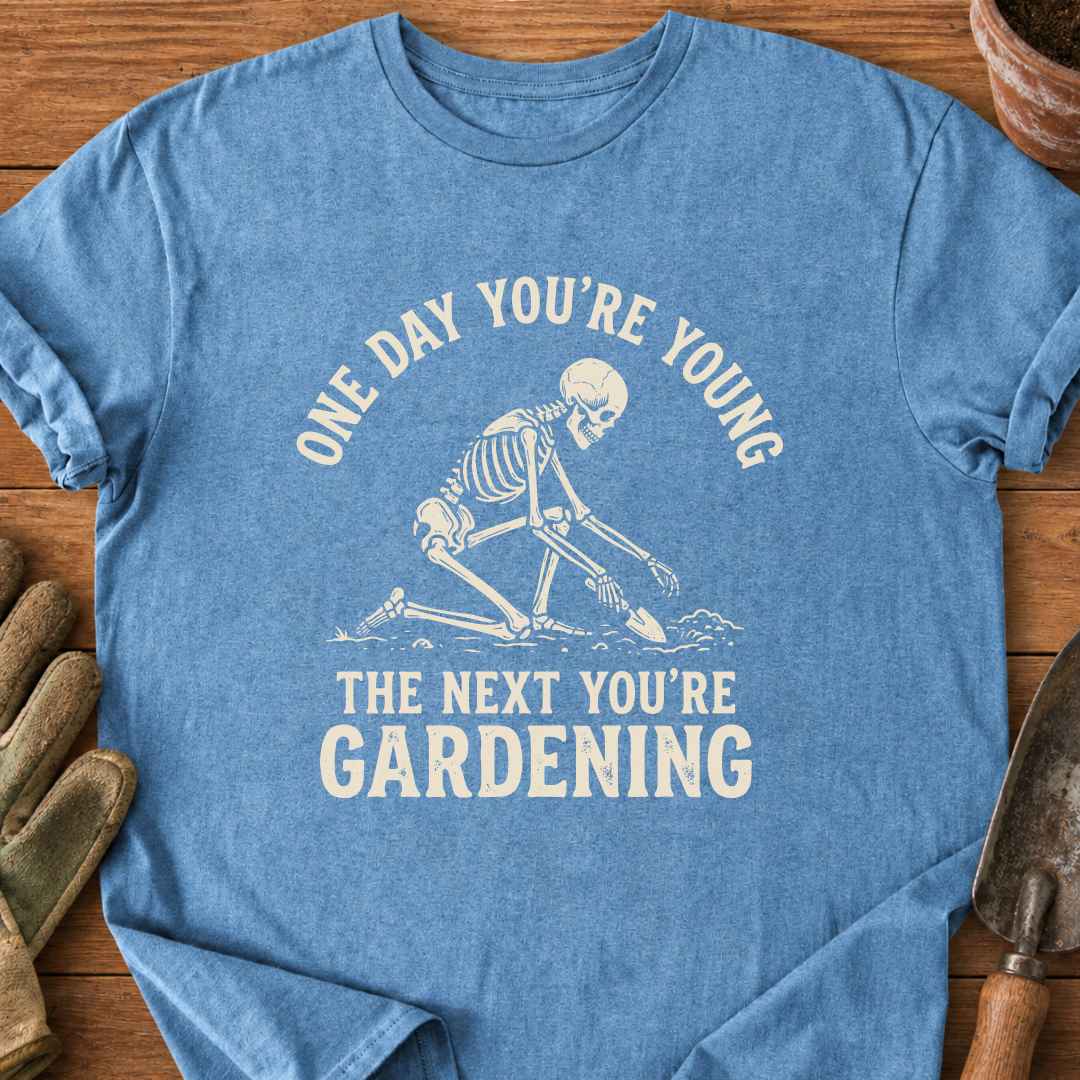Skeleton Gardening T-Shirt