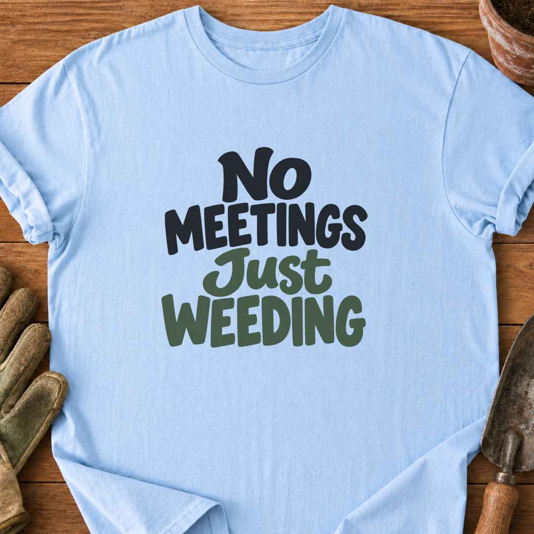 No Meetings T-Shirt