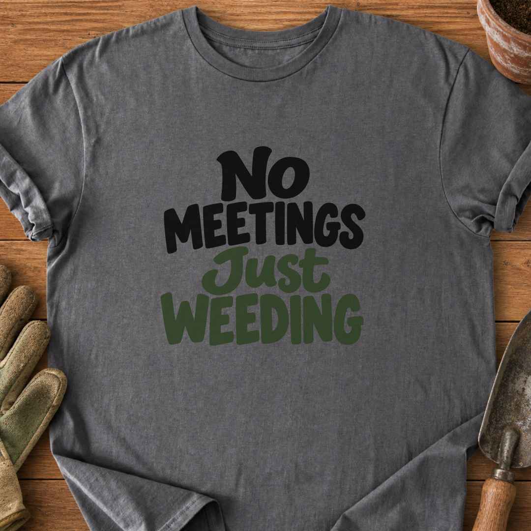 No Meetings T-Shirt