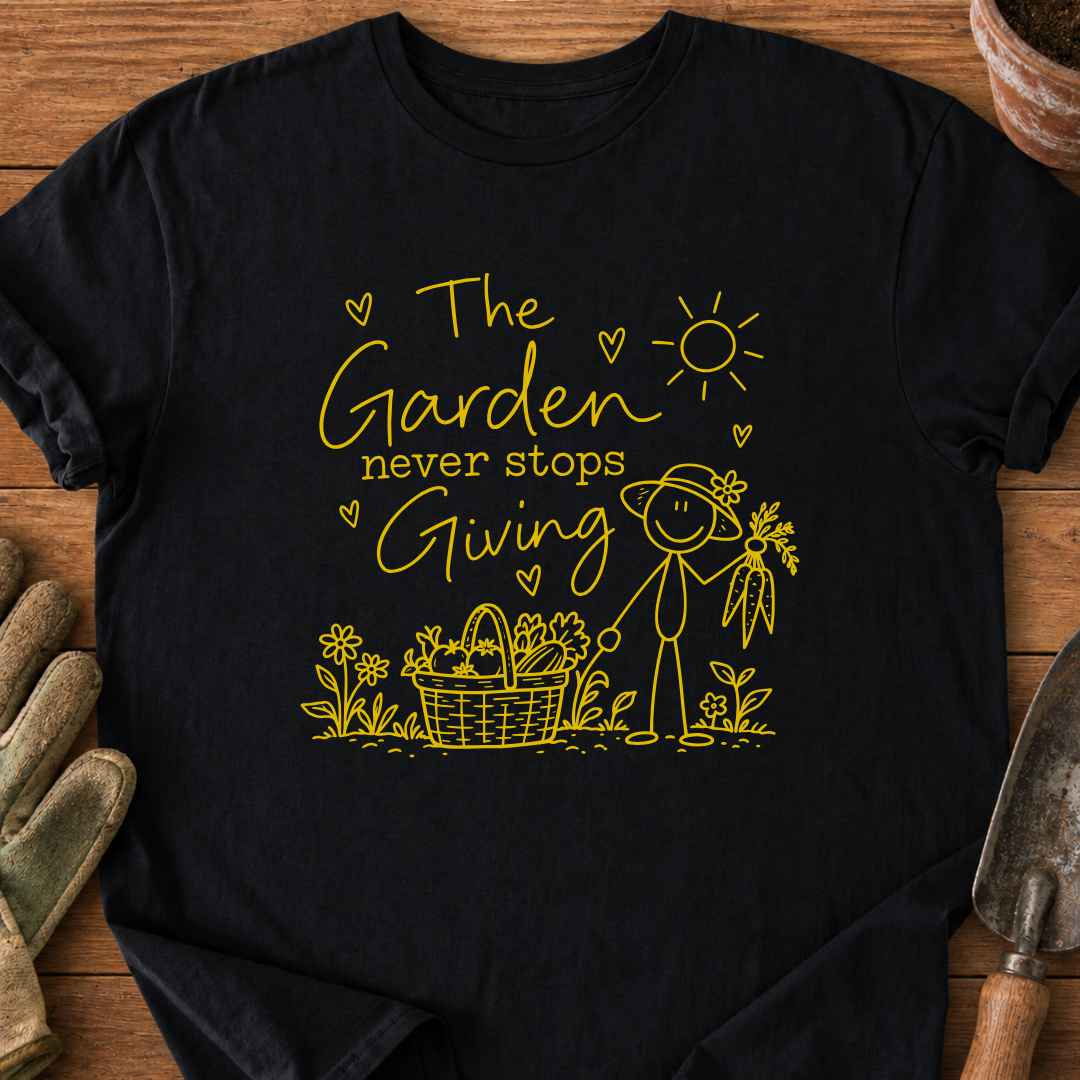 Garden Never Stops T-Shirt