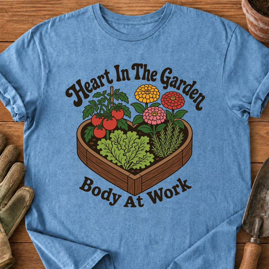 Heart In The Garden Body At Work