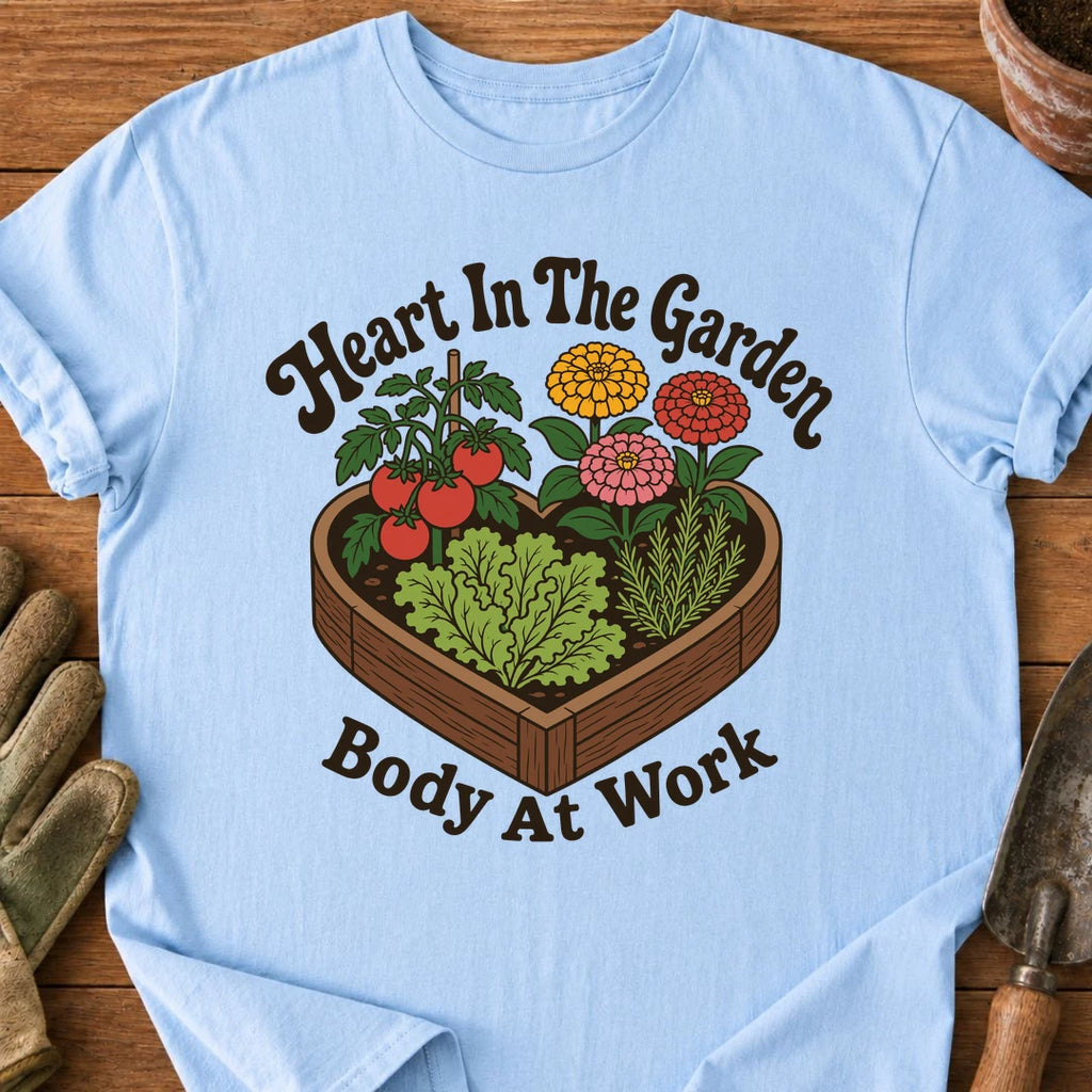 Heart In The Garden Body At Work