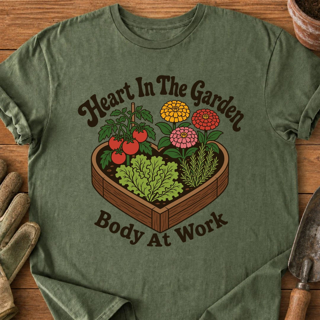 Heart In The Garden Body At Work