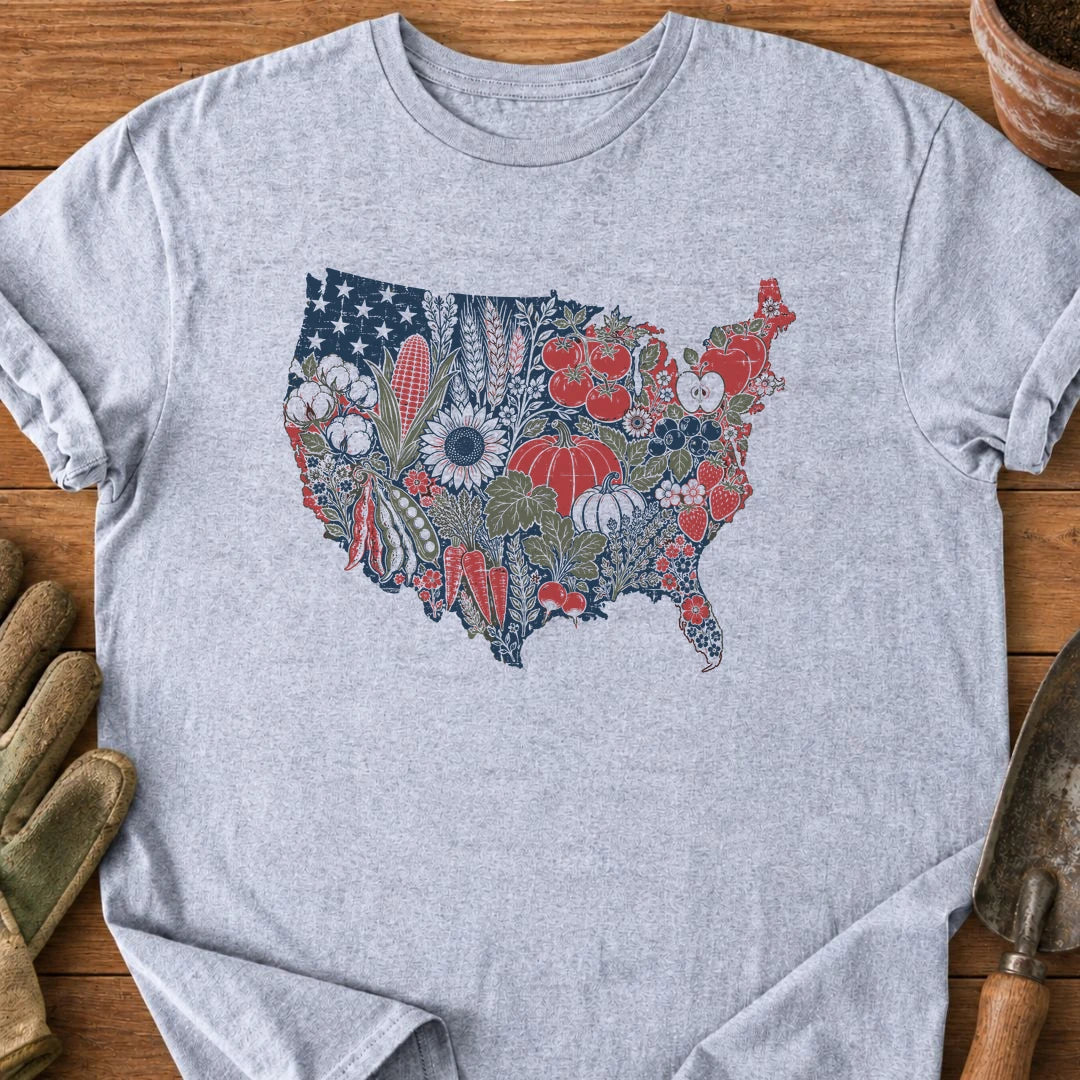 USA Map T-Shirt